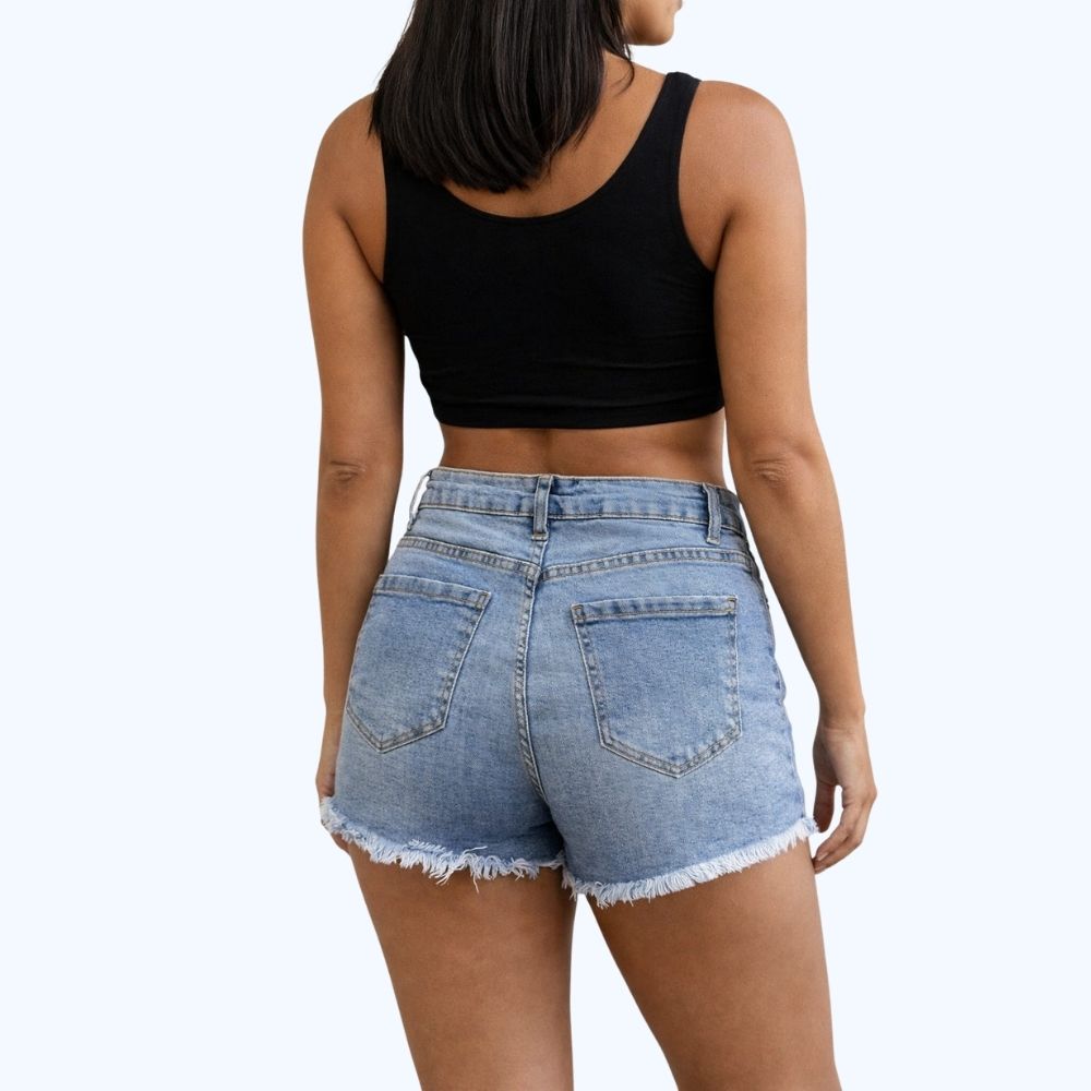 SHORT CON RASGADOS LV5190