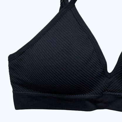 TOP BRALETTE CON CUELLO EN V 98190