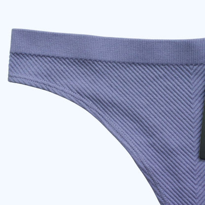TANGA CON TEXTURA ACANALADA 98190T