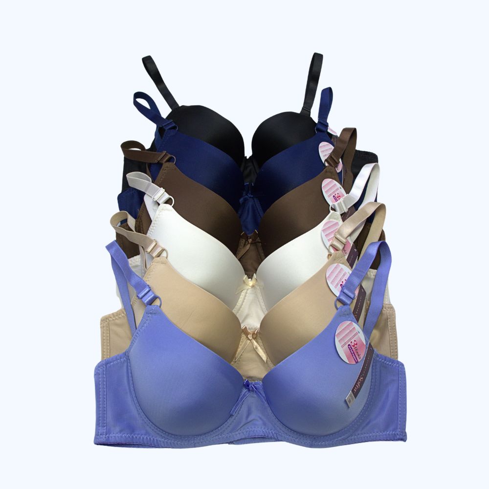 PACK 6 BRA COLORES CLÁSICOS Y MODERNOS BR4129P6