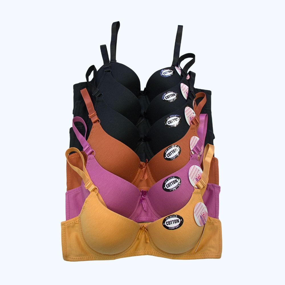 PACK 6 BRA LISO COLORIDOS BR4271P8