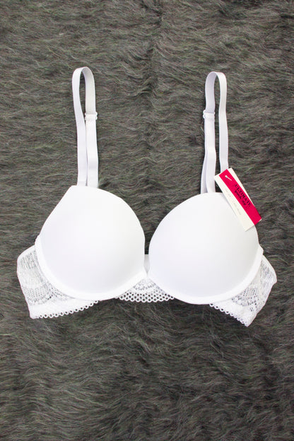 BRA LISO CON PUSH-UP Y ENCAJE IB7293