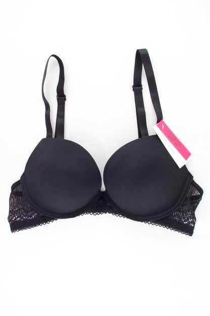 BRA LISO CON PUSH-UP Y ENCAJE IB7293