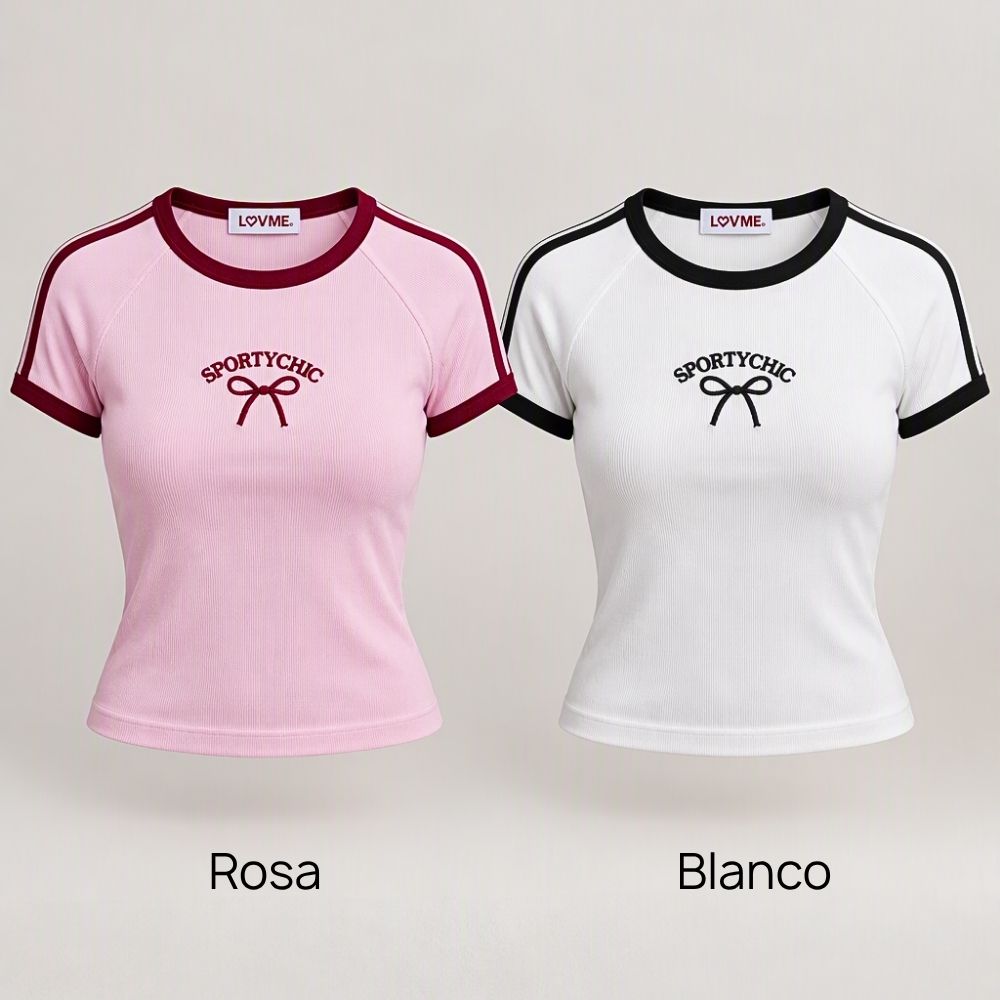 BLUSA MANGA CORTA CON BORDADO LV2820