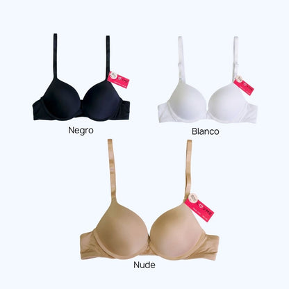BRASSIER BÁSICO DOBLE PUSH-UP LV107