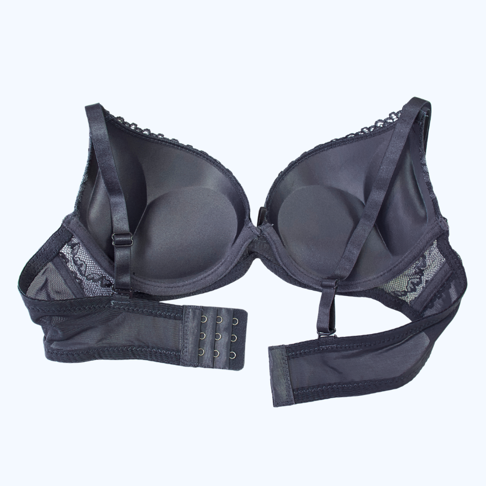 BRASSIER DE ENCAJE CON DOBLE PUSH-UP IB7476
