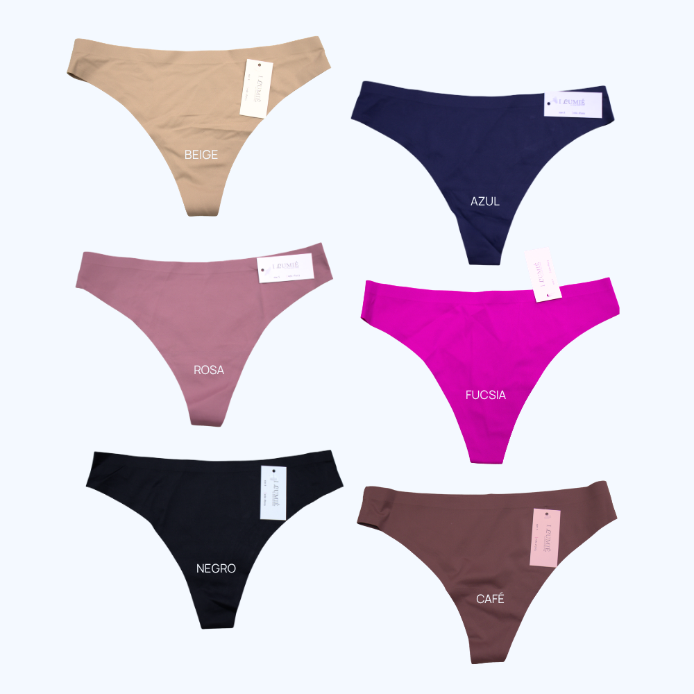 TANGA SIN COSTURA COLORES IP5073