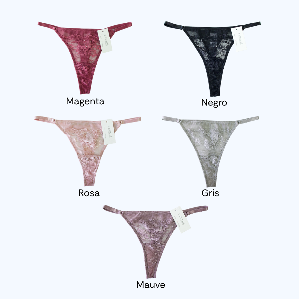 TANGA DE ENCAJE IP5345