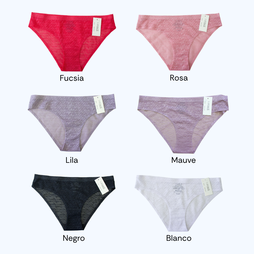 PANTY DE ENCAJE SIN COSTURA IP7466