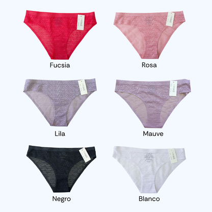PANTY DE ENCAJE SIN COSTURA IP7466
