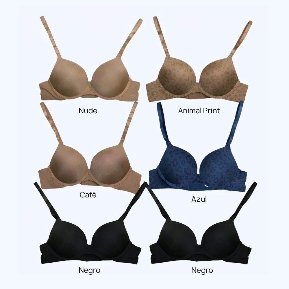 BRASSIER ESTAMPADO DOBLE PUSH-UP LV107