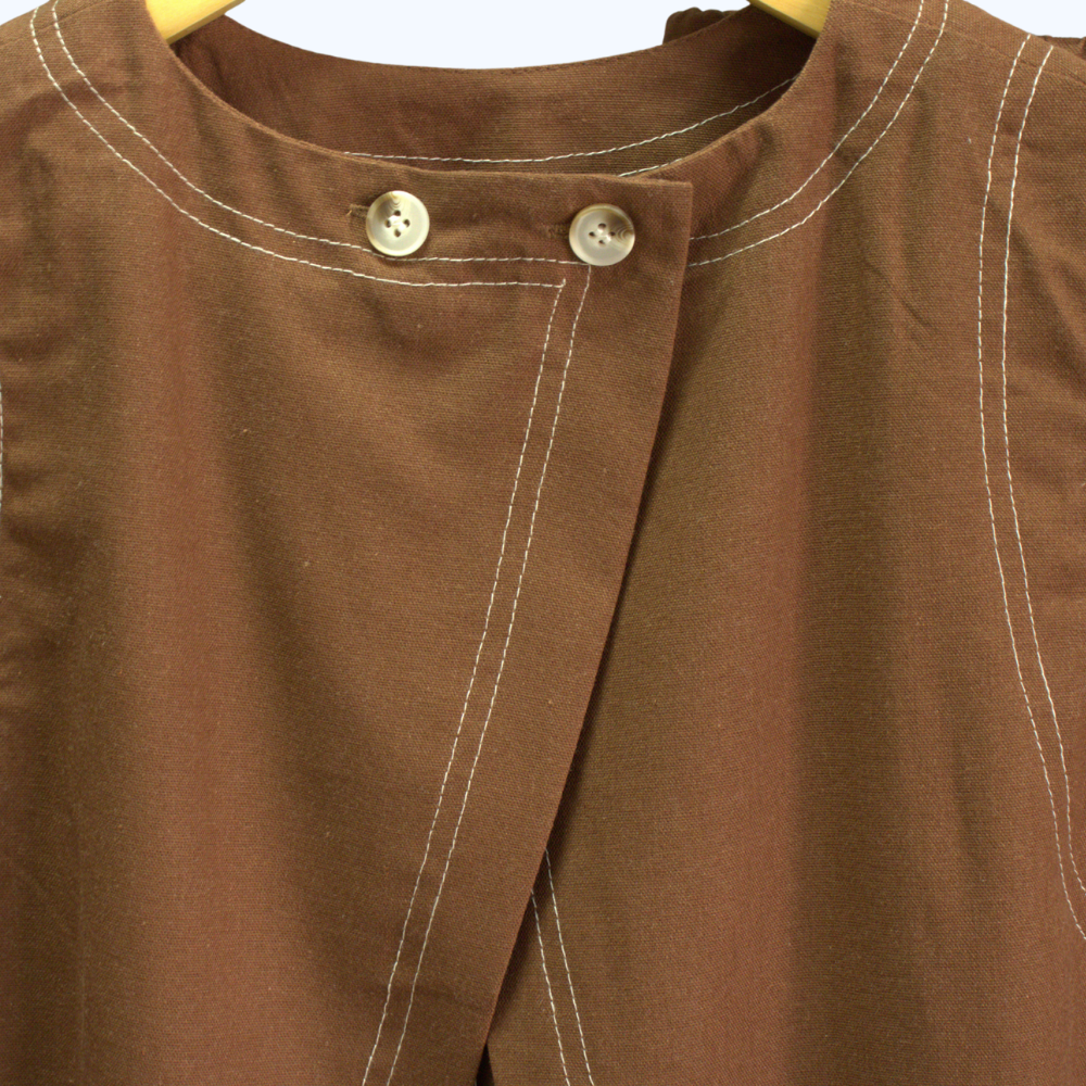 CONJUNTO CHALECO Y PANTALÓN HOLGADO LV11077