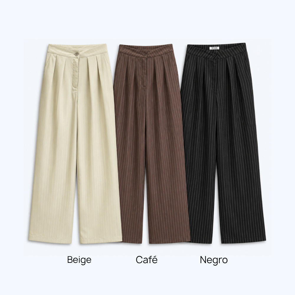 PANTALÓN RAYAS FINAS VERTICALES LV11133