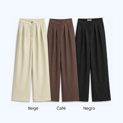 PANTALÓN RAYAS FINAS VERTICALES LV11133