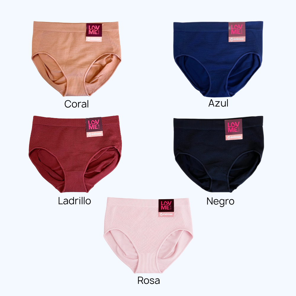 PANTY UNITALLA PANAL EN COLORES LV1428