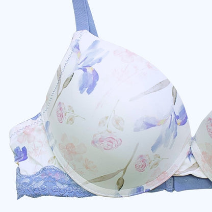 BRASSIER ESTAMPADO CON DETALLE DE ENCAJE LV224