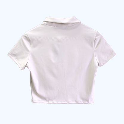 BLUSA DE MANGA CORTA C/ZIPPER LV2764
