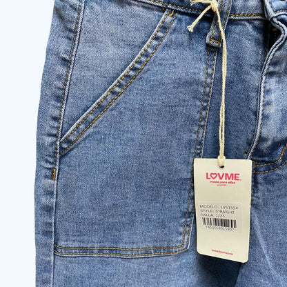 JEANS WIDE LEG BOLSILLOS LV5155