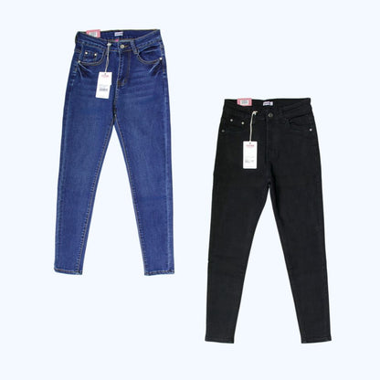 JEANS SKINNY LIGEROS DESLAVADOS LV5171