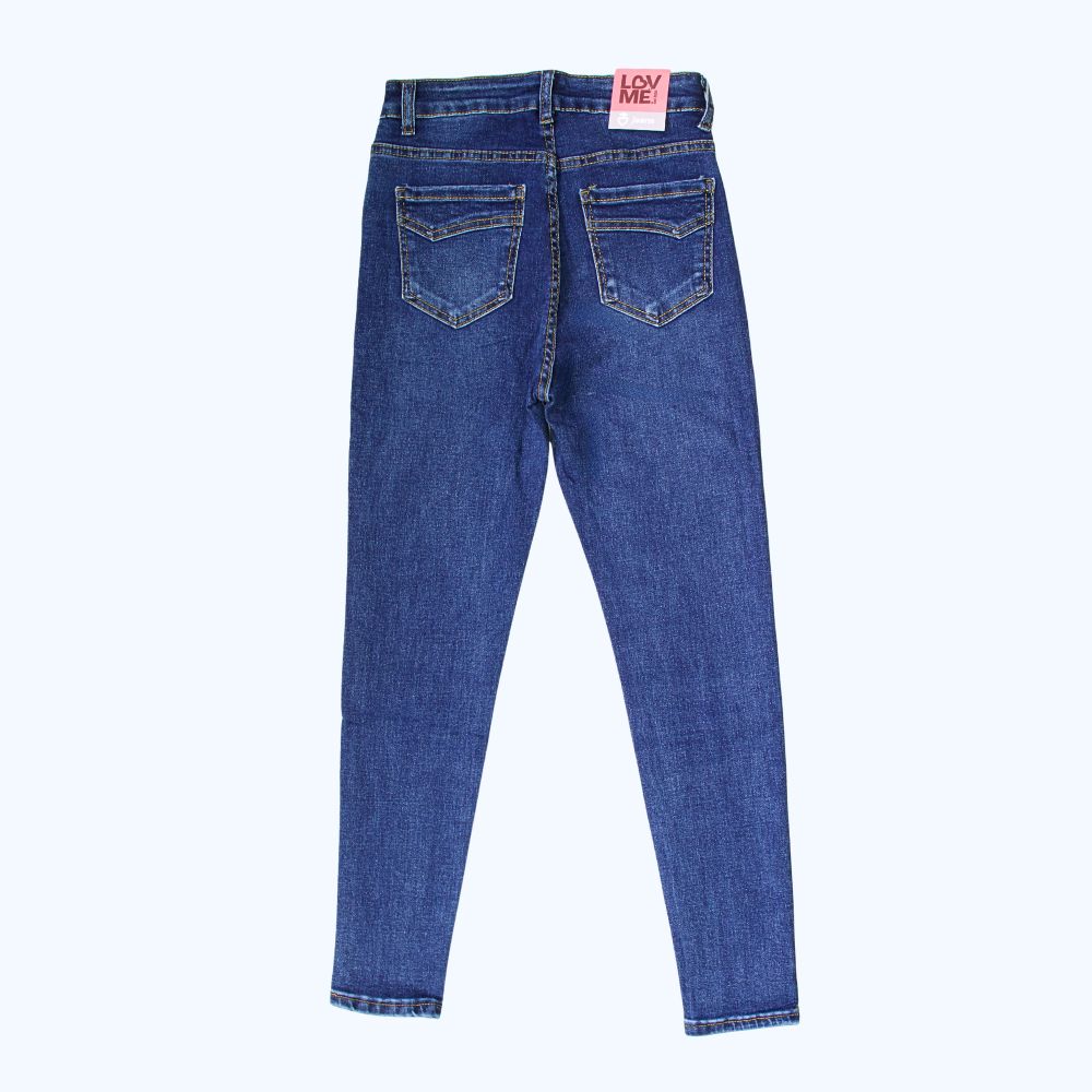 JEANS SKINNY LIGEROS DESLAVADOS LV5171