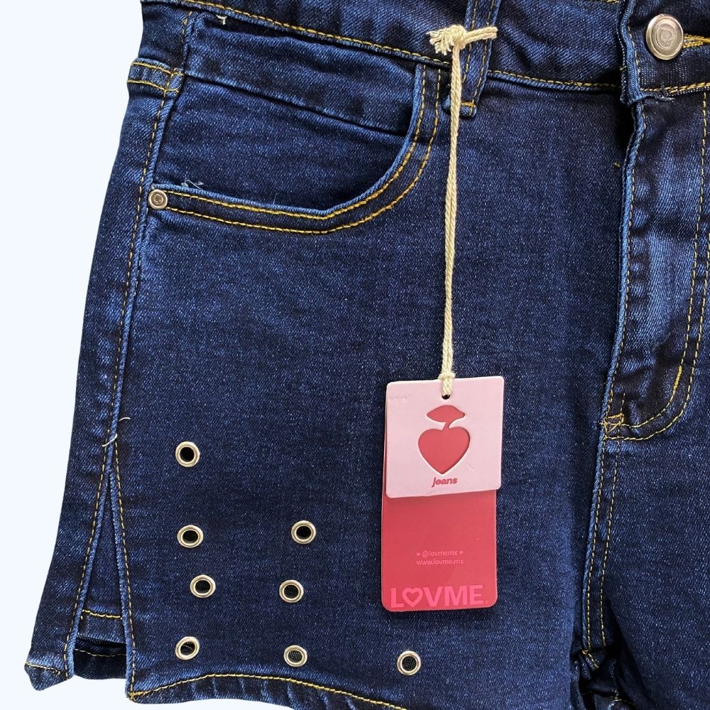 SHORT DETALLES DE "AGUJEROS" LV5195