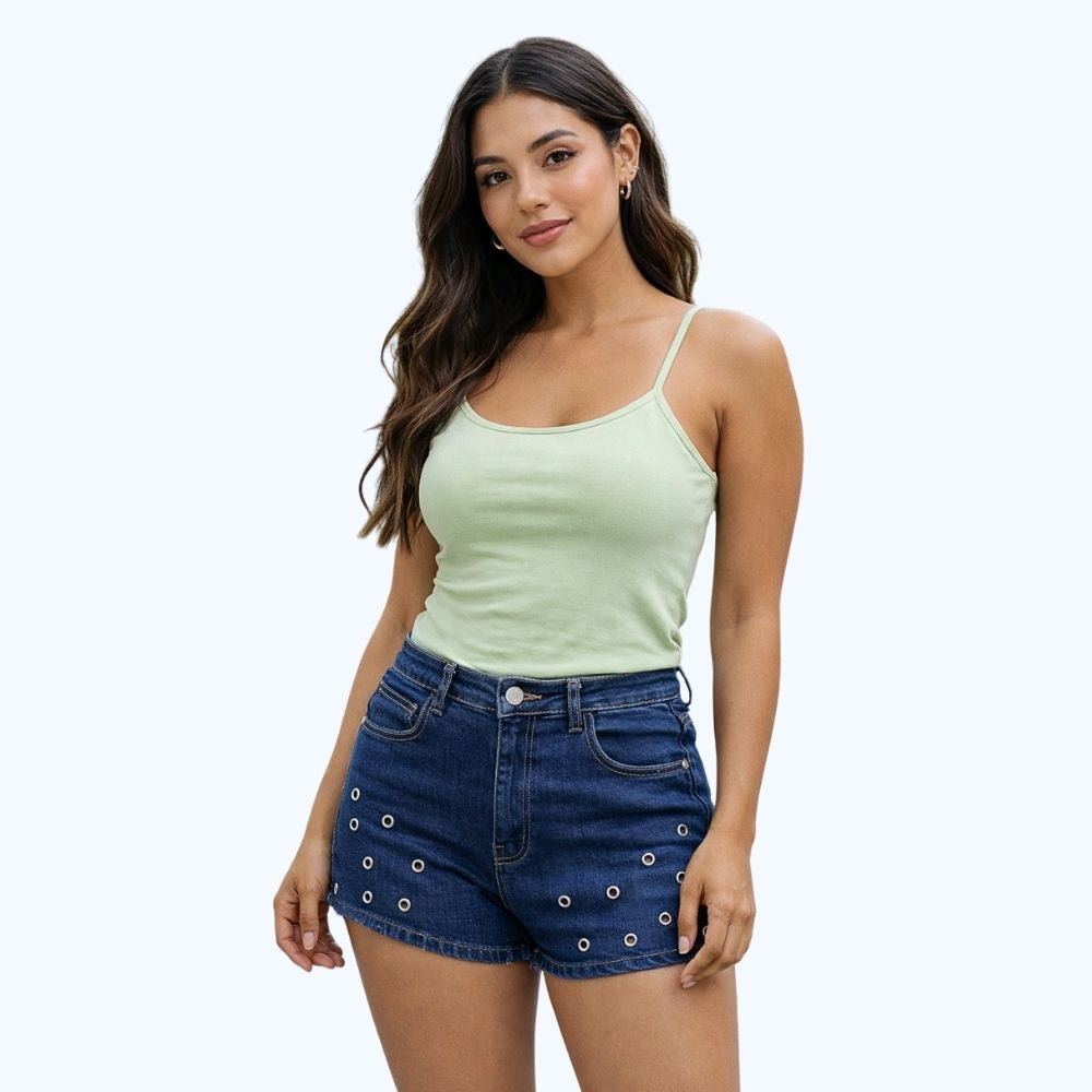 SHORT DETALLES DE "AGUJEROS" LV5195
