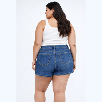SHORT CON PEDRERÍA TALLA EXTRA LV5196X