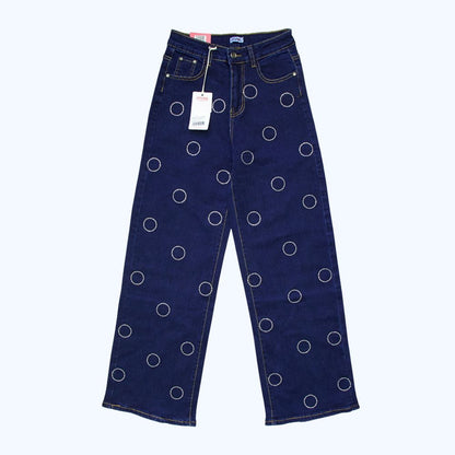 JEANS DETALLES DE AROS EN PEDRERÍA LV5259
