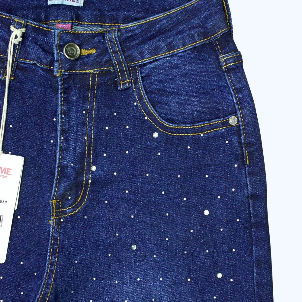 JEANS ESTILO SKINNY CON PEDRERIA LV5283