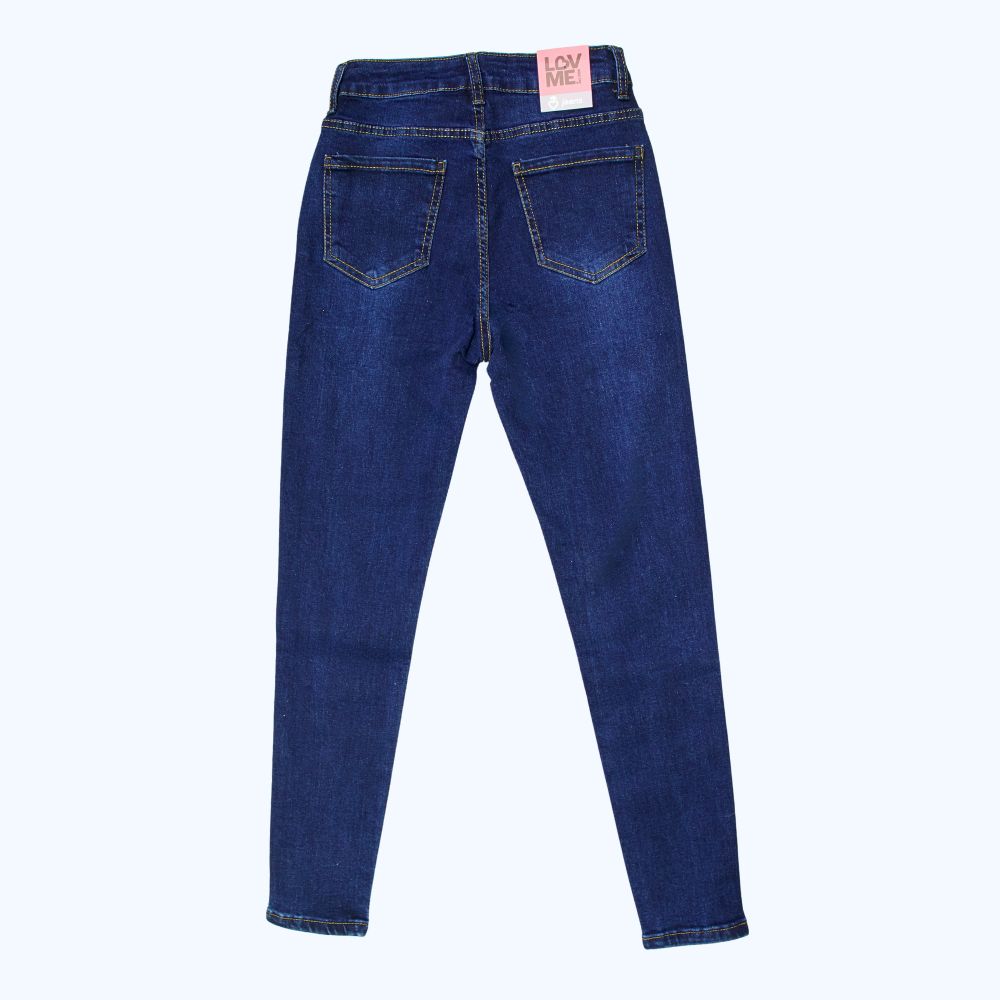 JEANS ESTILO SKINNY CON PEDRERIA LV5283