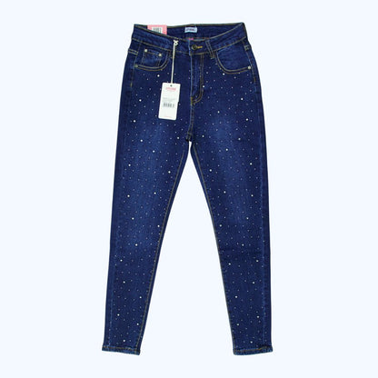 JEANS ESTILO SKINNY CON PEDRERIA LV5283