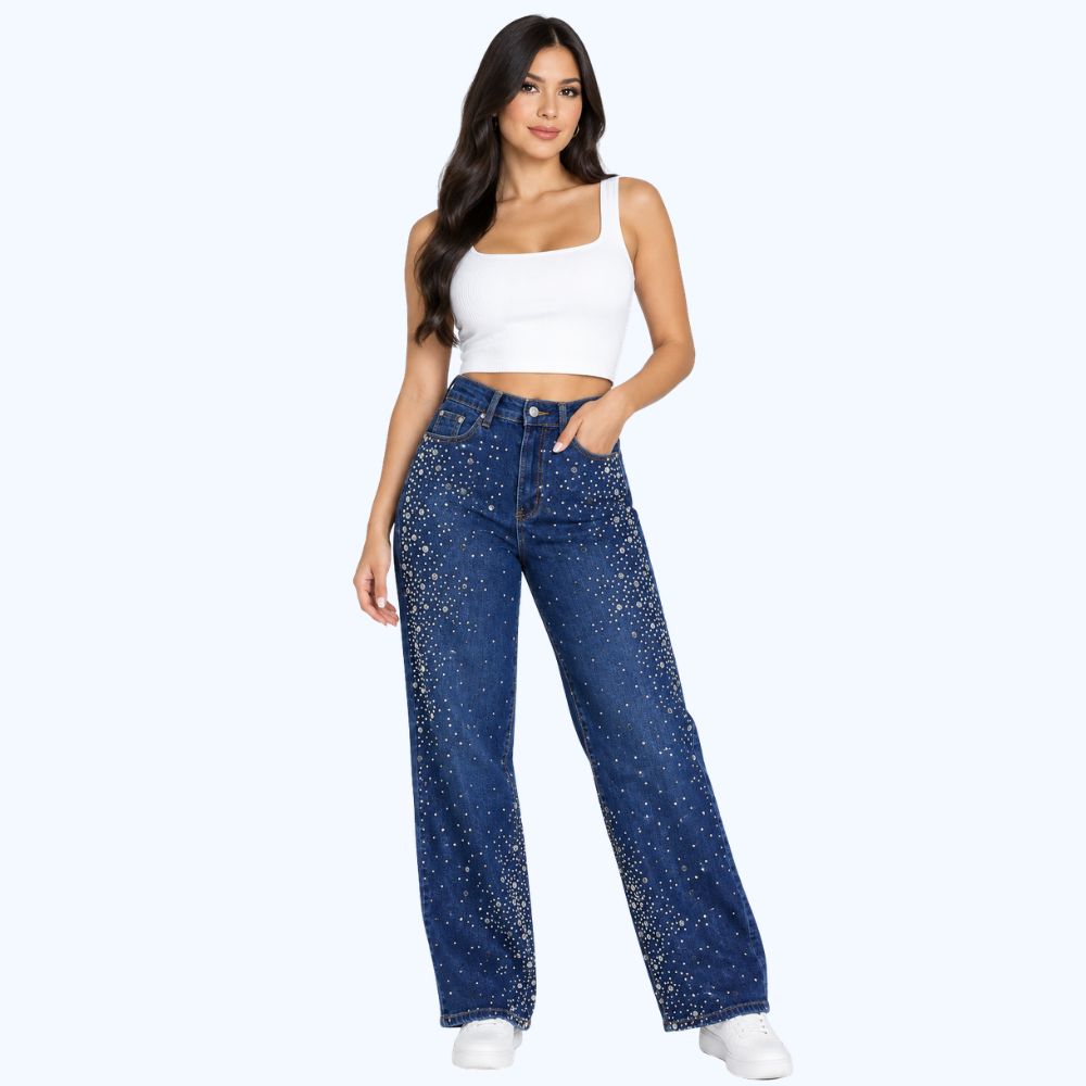 JEANS PEDRERÍA EN DEGRADADO LV5298