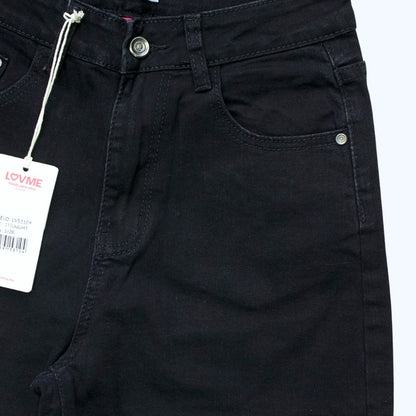 JEANS NEGRO ESTILO RECTO LV5310