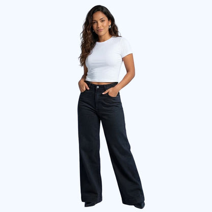 JEANS NEGRO ESTILO RECTO LV5310