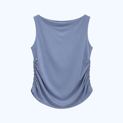 BLUSA DETALLES DE FRUNCIDO  LV9242