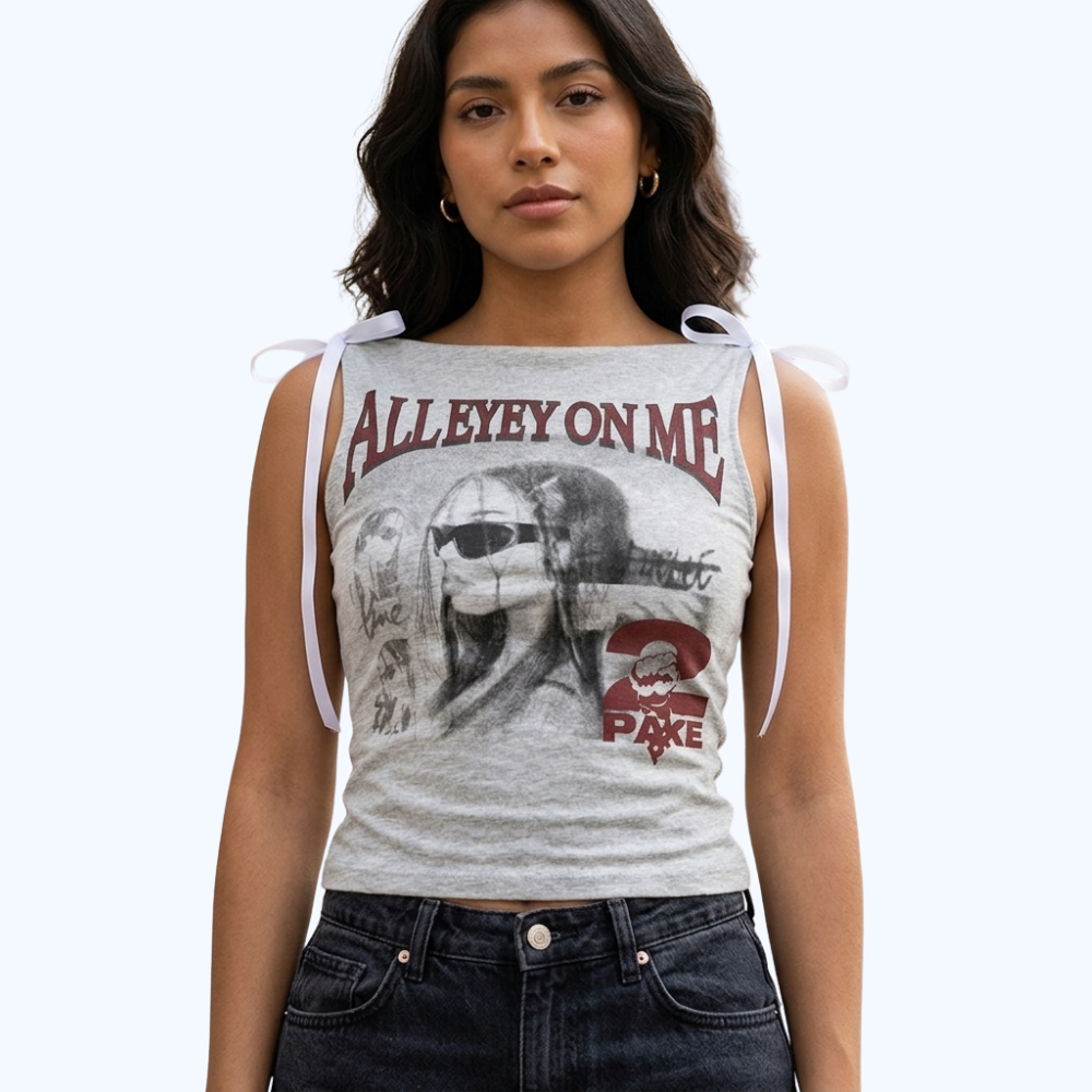 BLUSA ESTAMPADA CÓMODA  LV9258