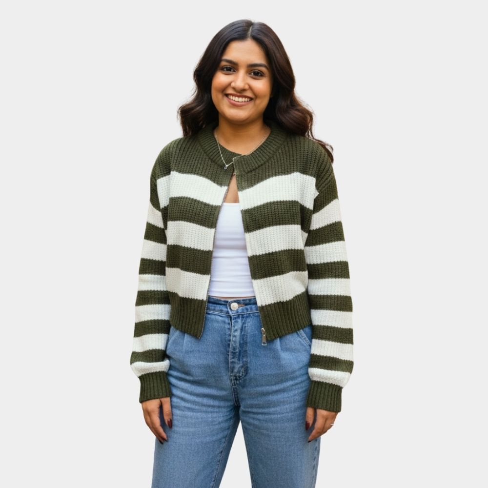 SUÉTER TEJIDO DE RAYAS M48