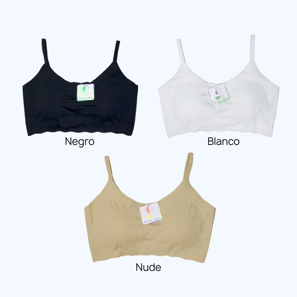 BRALETTE SIN VARILLA BÁSICO YYQ78