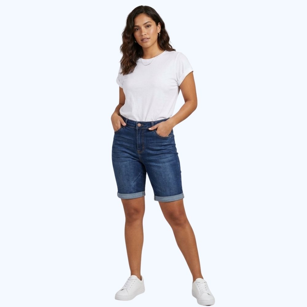 PRENDA DENIM CON DOBLADILLO LV90018 OFF