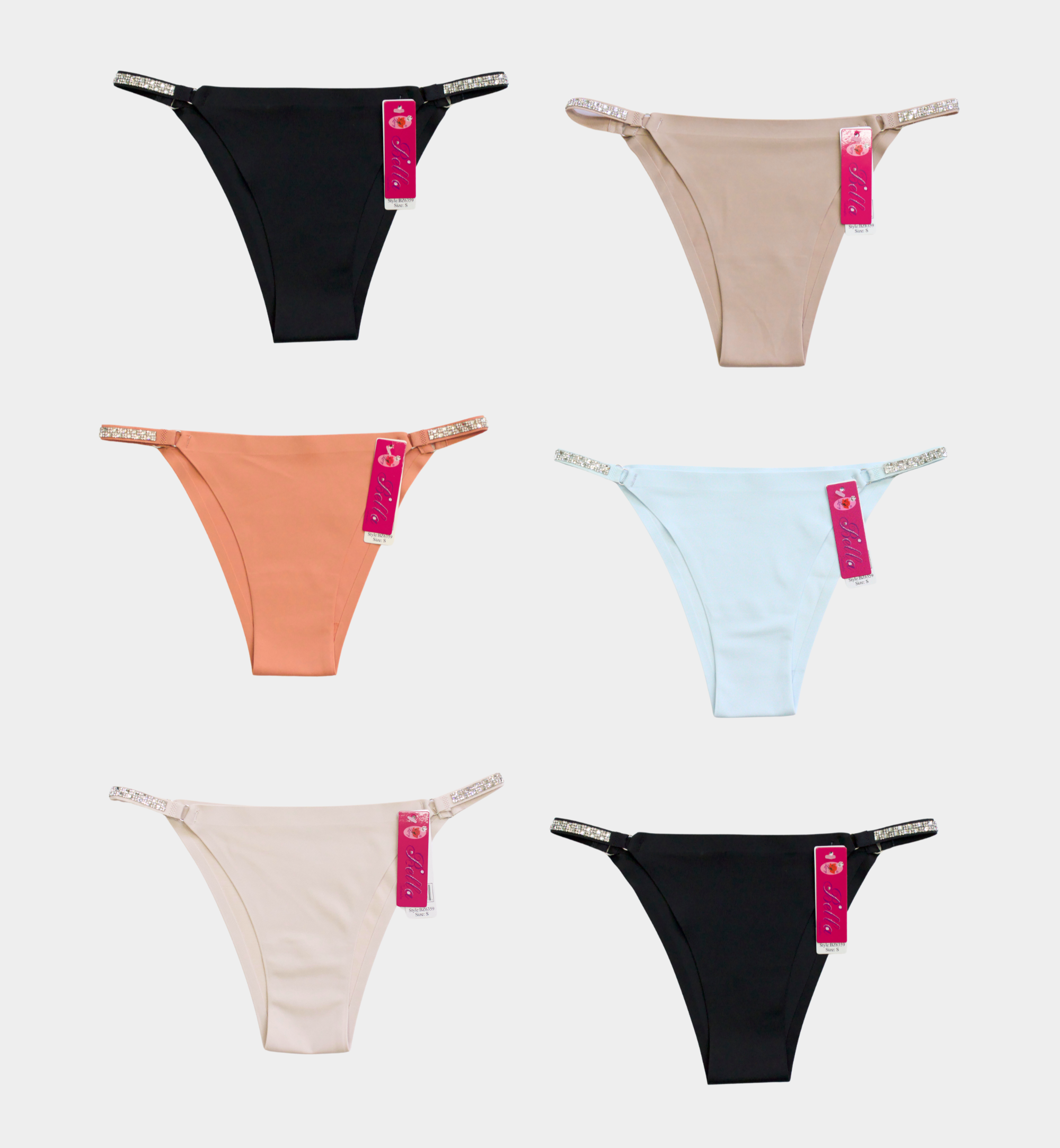 PANTY ESTILO BIKINI SIN COSTURA BZ6359