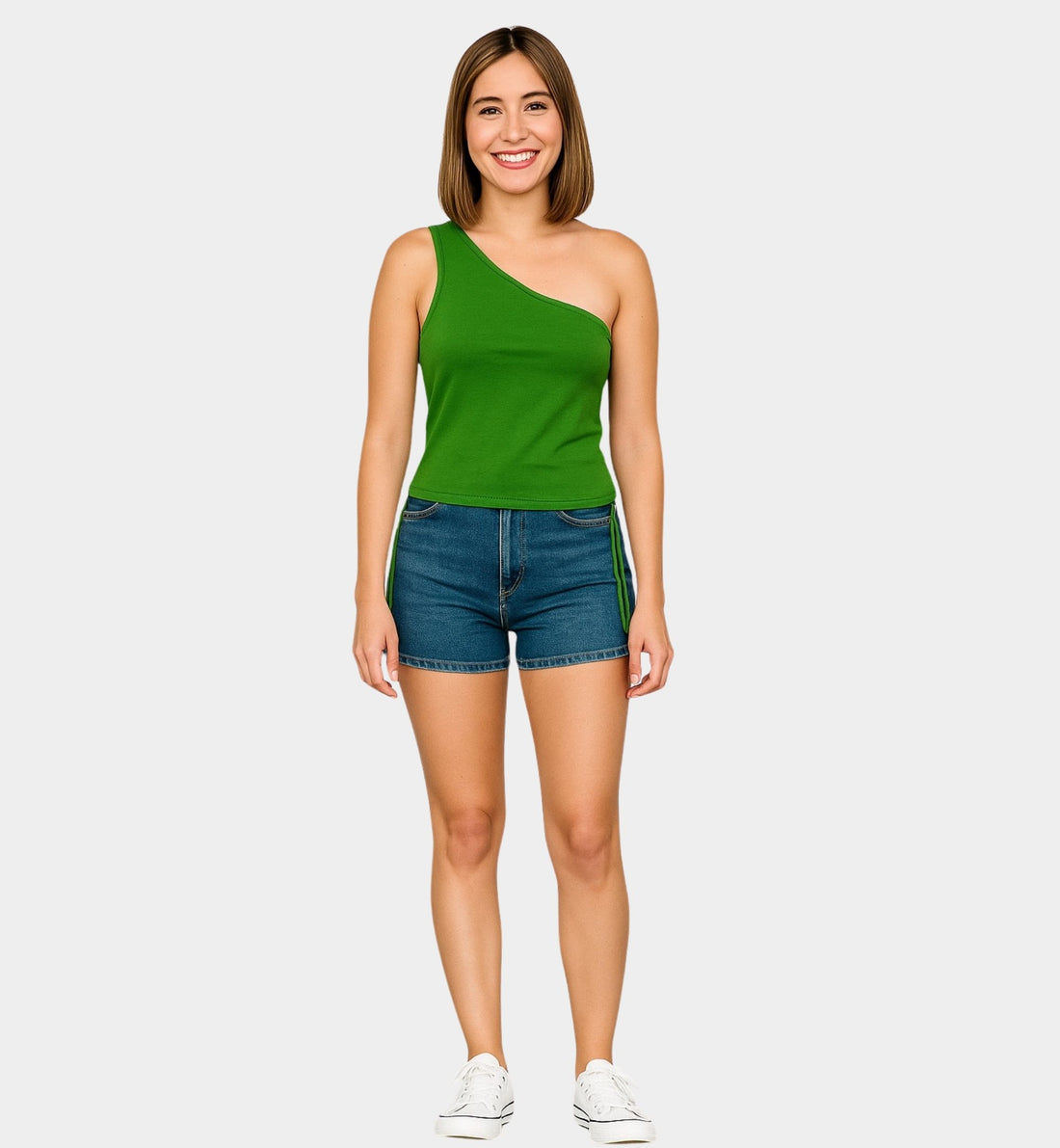 BLUSA ASIMETRICA LISA LV5612