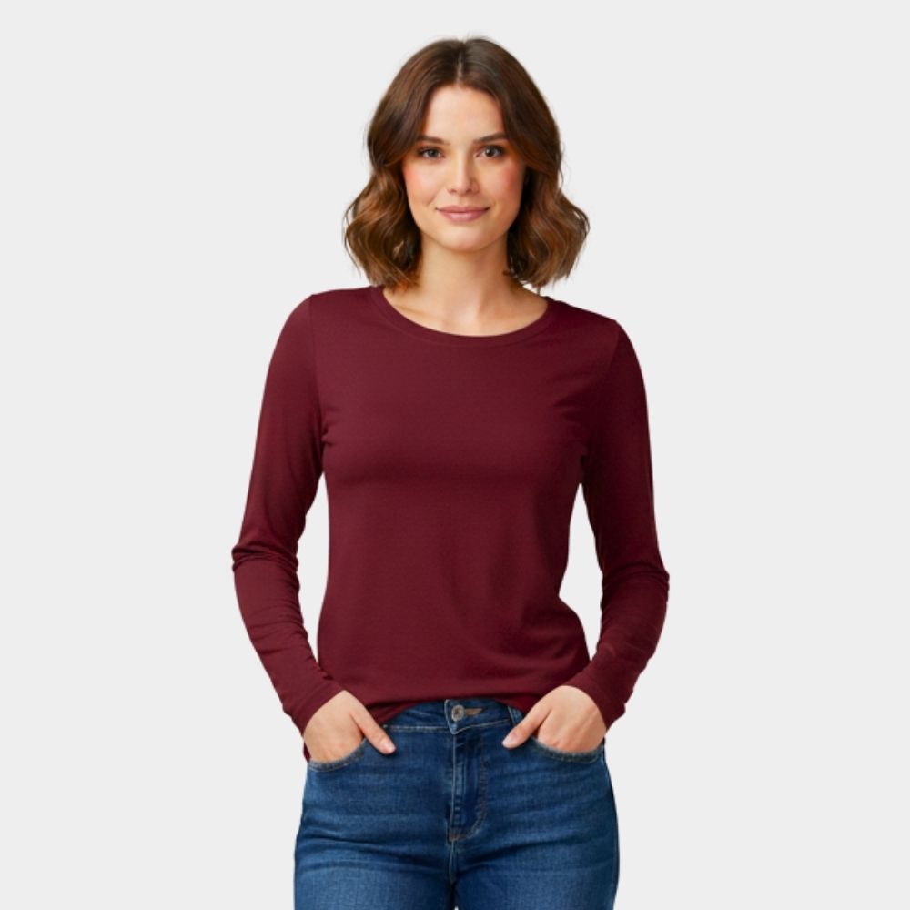 PLAYERA MANGA LARGA AFELPADA LV769 OFF