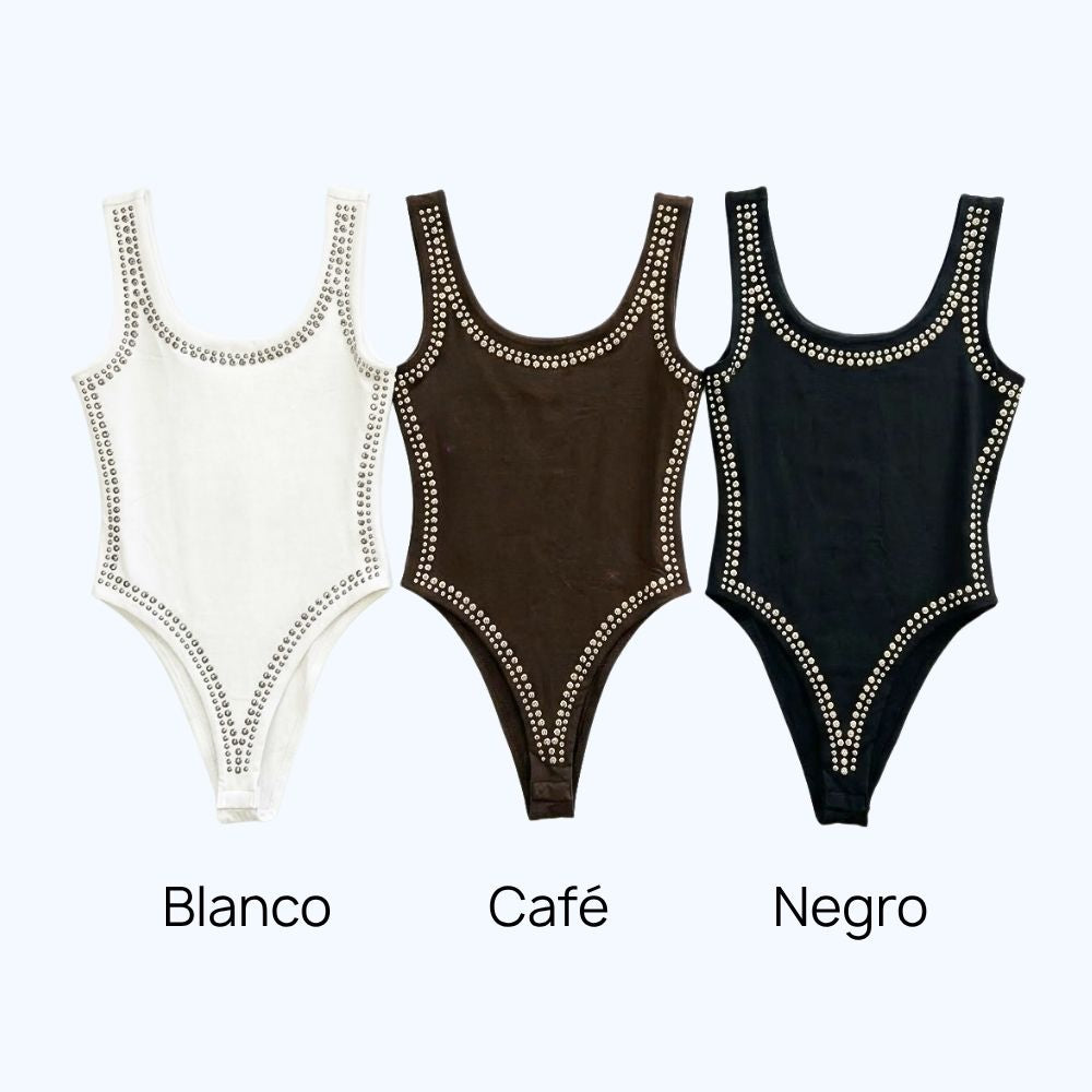 BLUSA TIPO BODY CON ESTOPEROLES LV9356