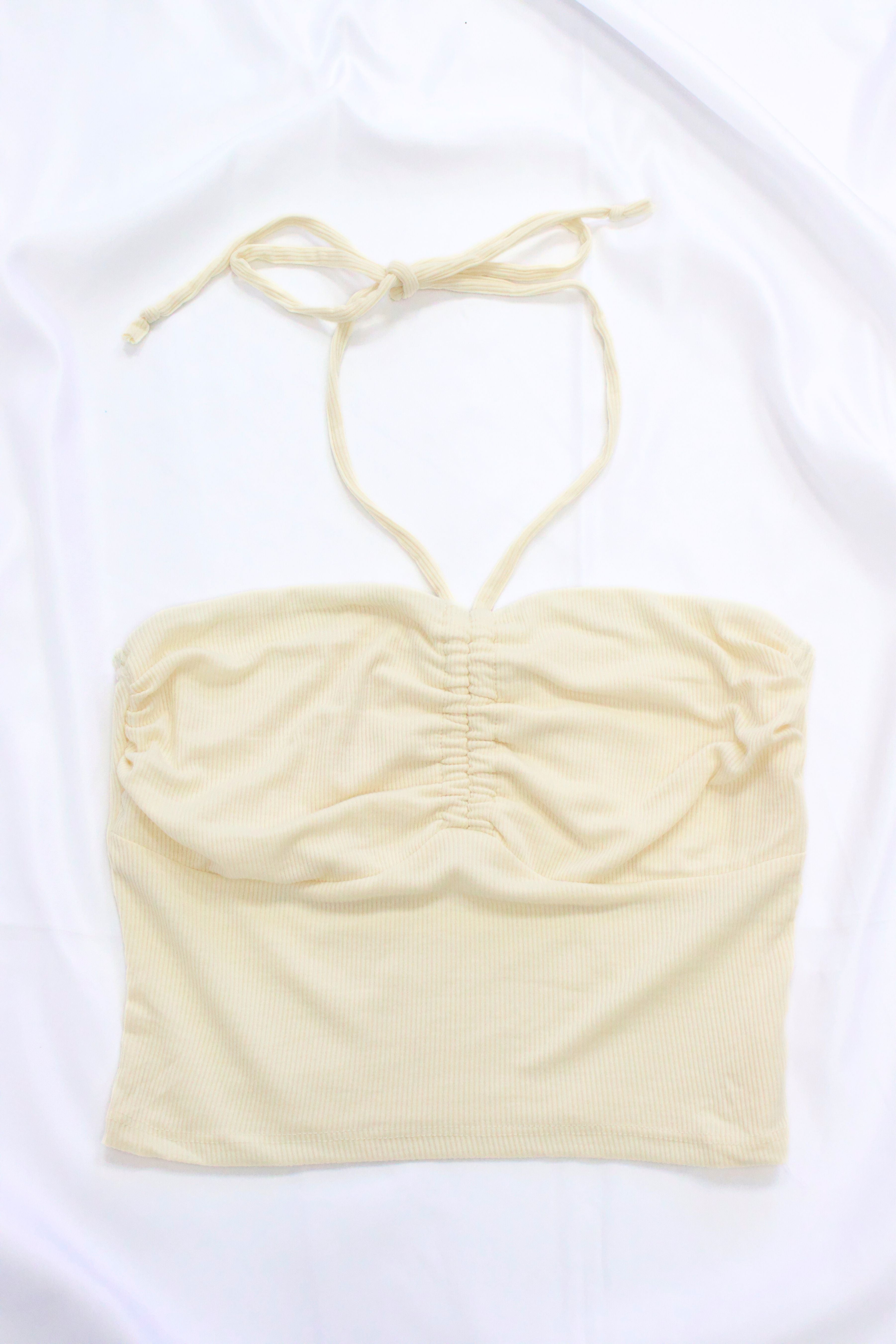 BLUSA RIB CON TIRANTE PARA ESTILO HALTER RC45638