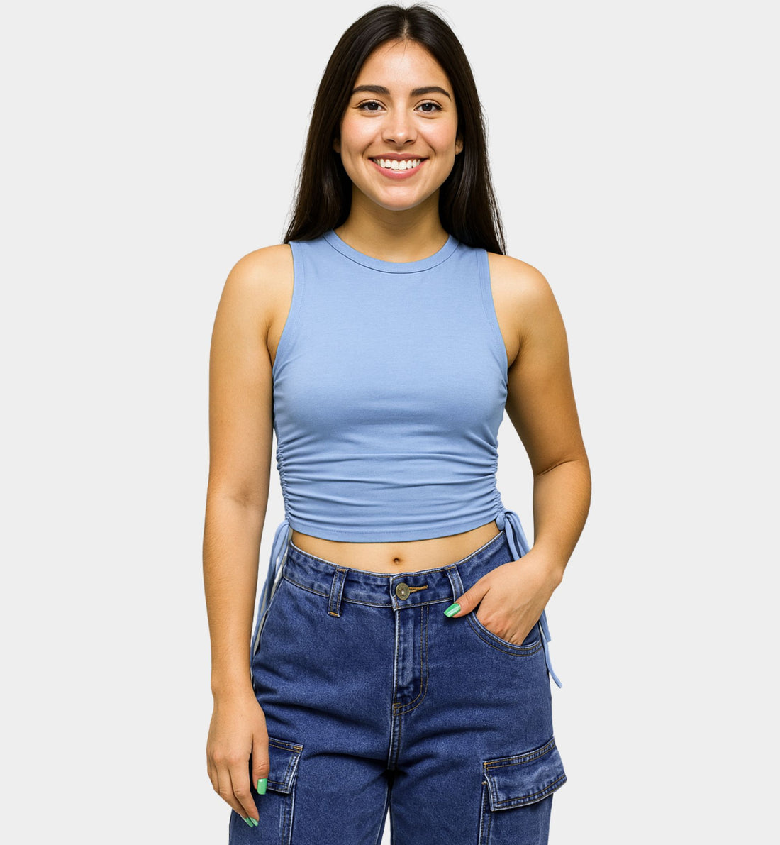 BLUSA S/MANGA AJUSTABLE LV36431