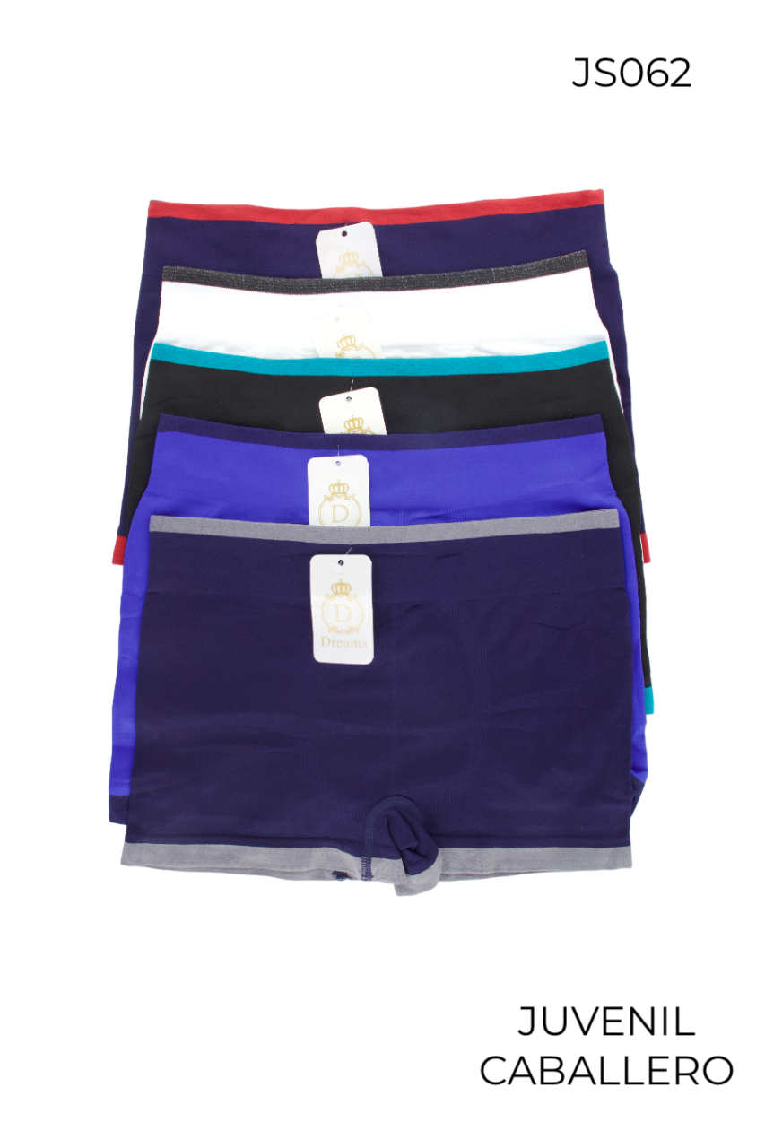 BOXER CABALLERO JUVENIL UNITALLA  JS062