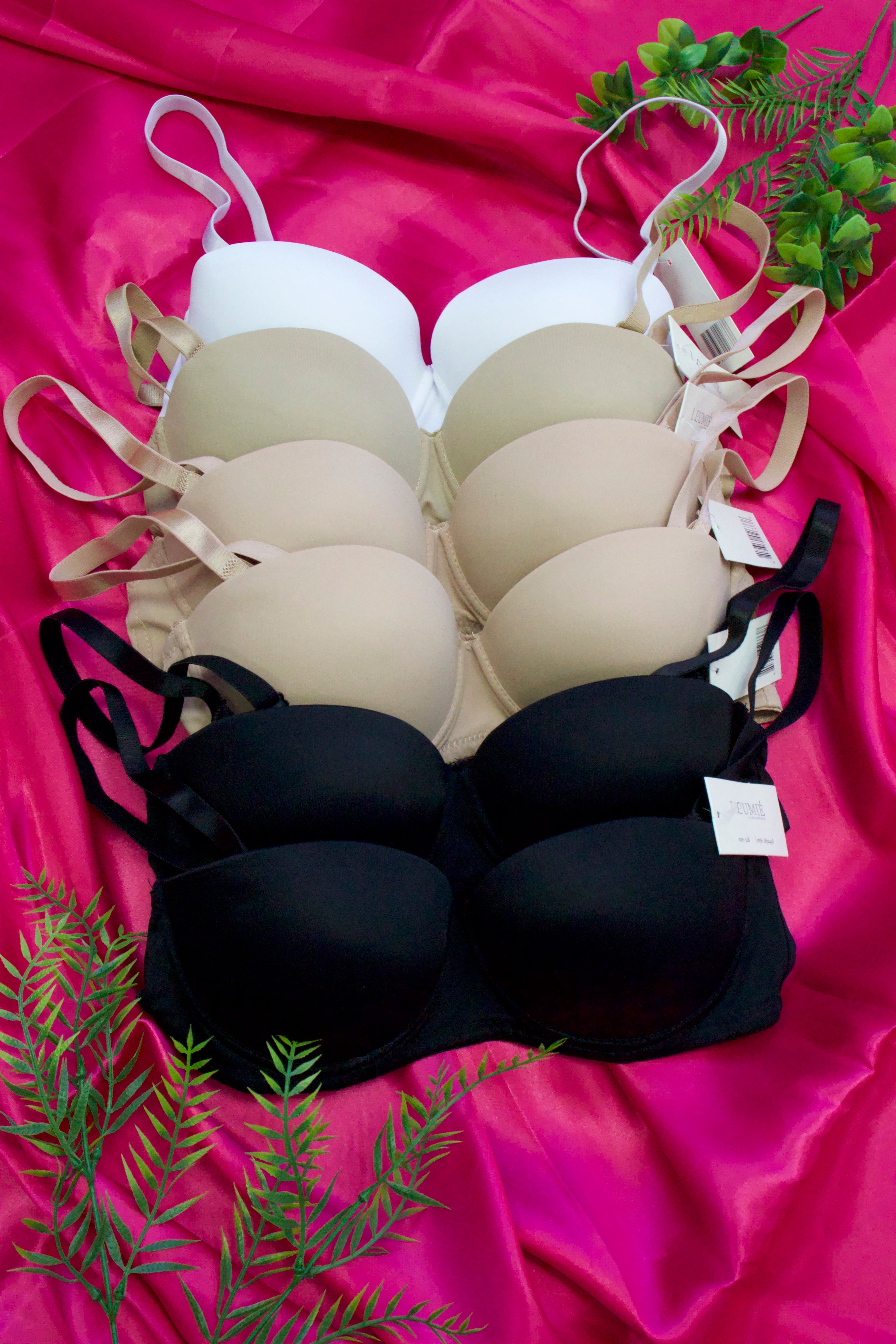 BRA CON PUSH UP EN COLORES BÁSICOS IB7249BA