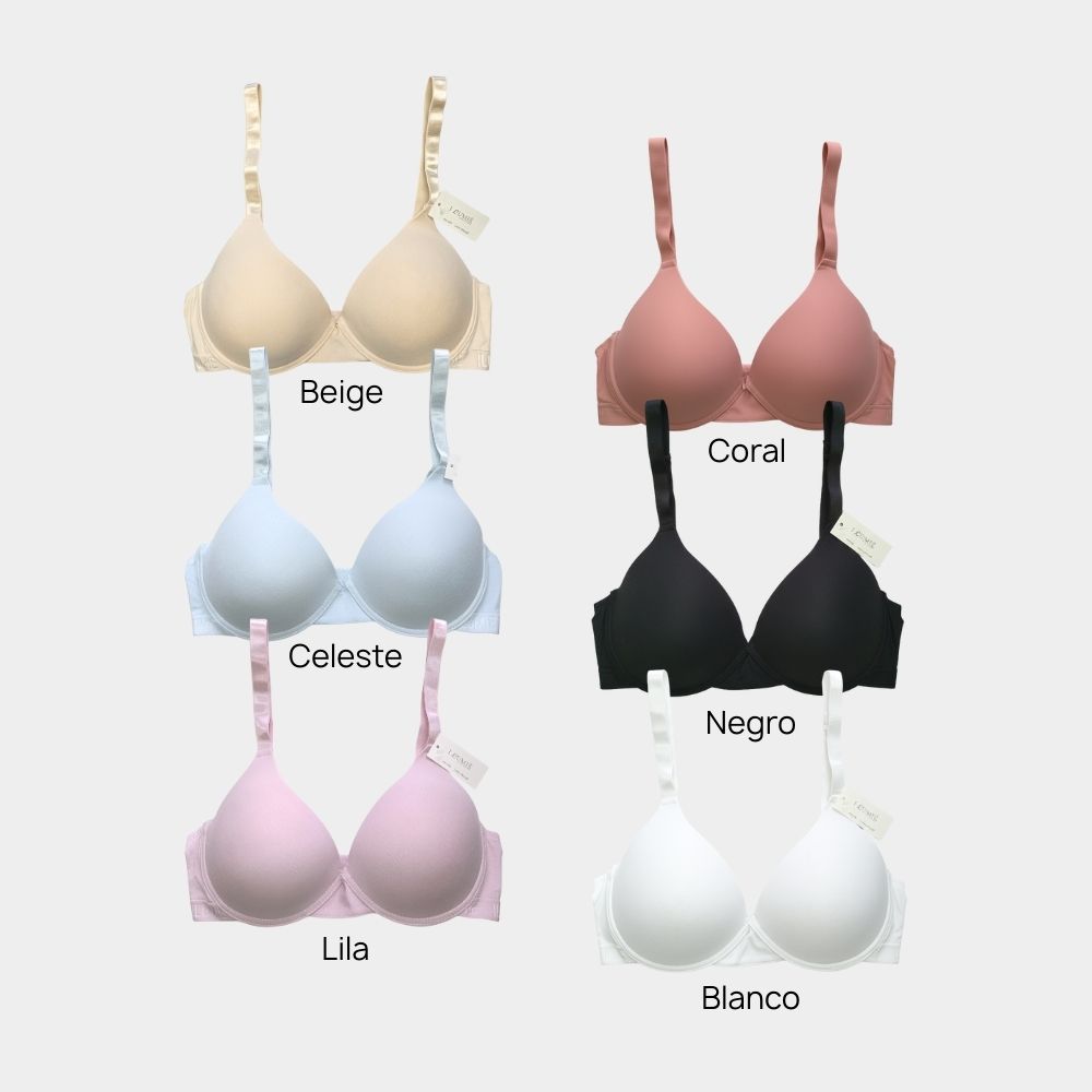 BRASSIER ALGODÓN COPA DD IB7433D