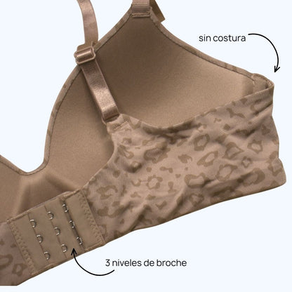 BRASSIER SIN VARILLA  ESTAMPADO LV105