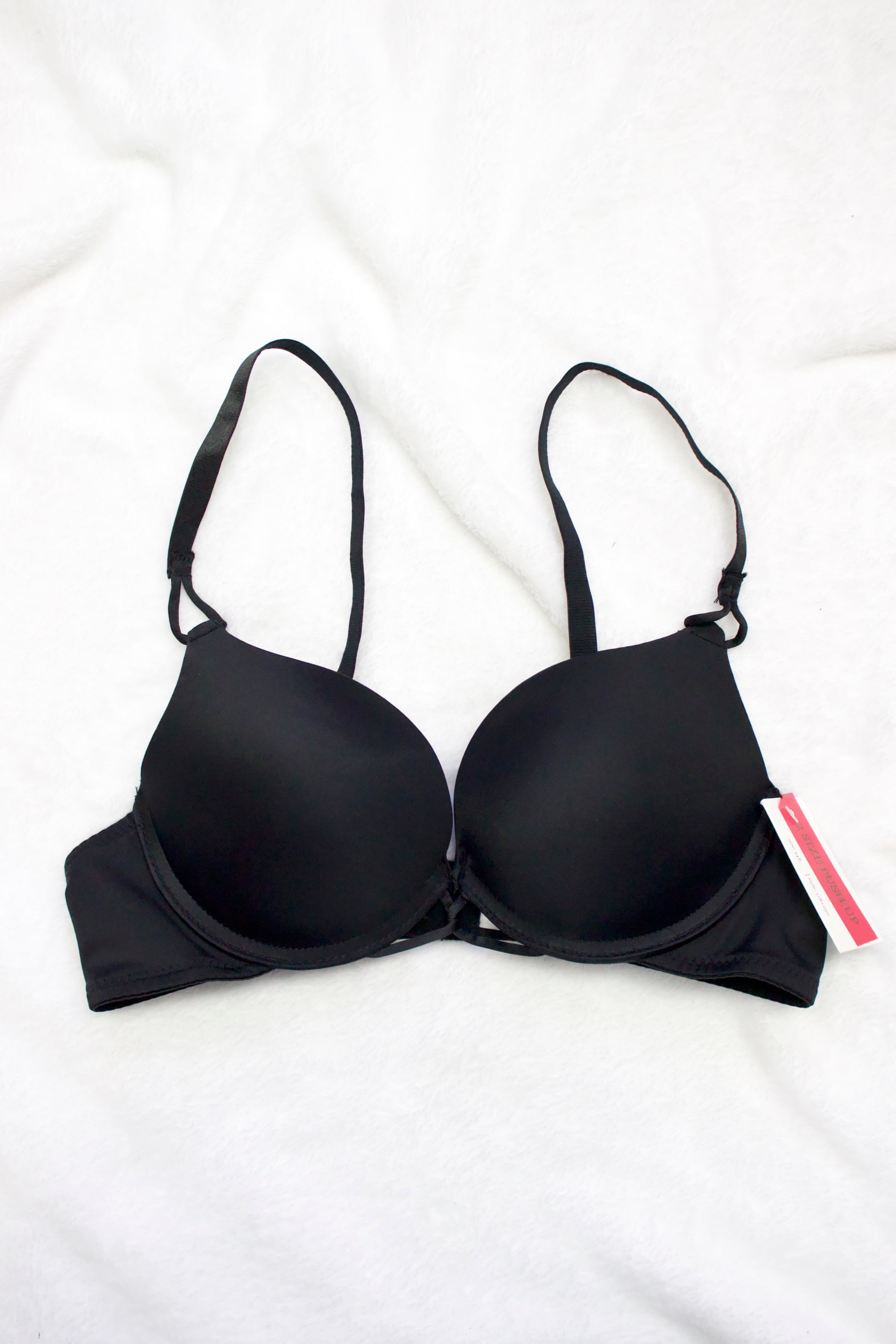 BRASSIER DOBLE PUSH-UP COLOR NEGRO IB1290